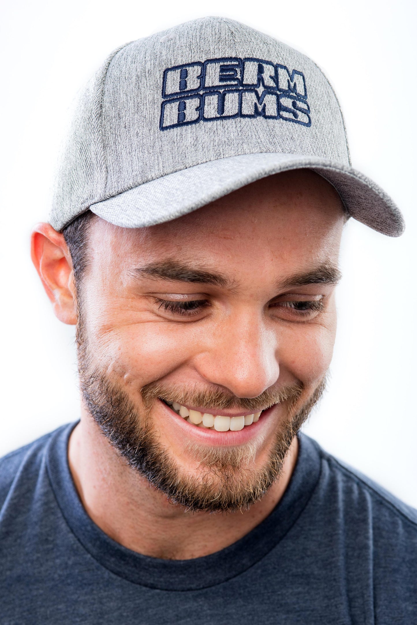 BERM BUMS Cap - Grey Navy