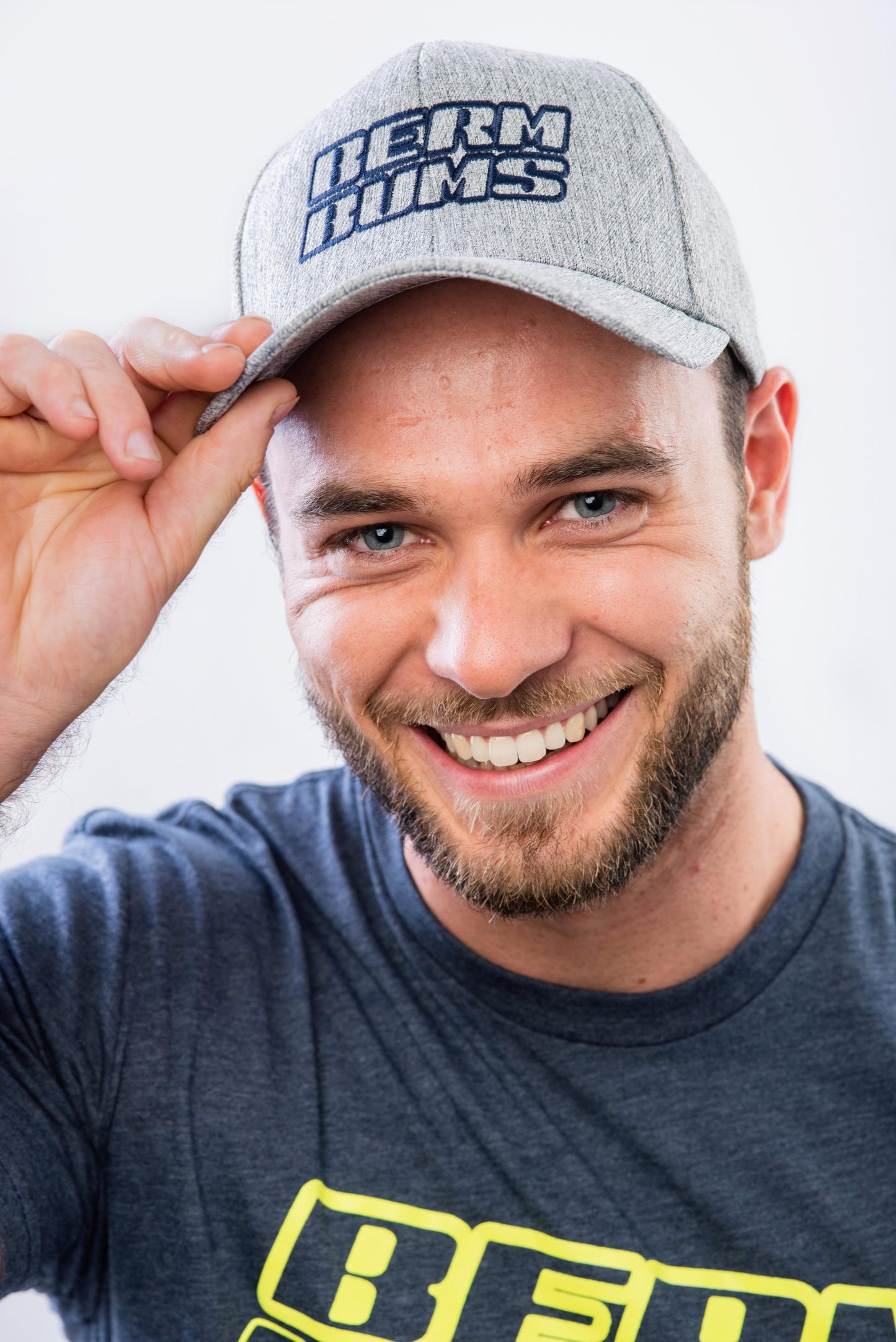 BERM BUMS Cap - Grey Navy